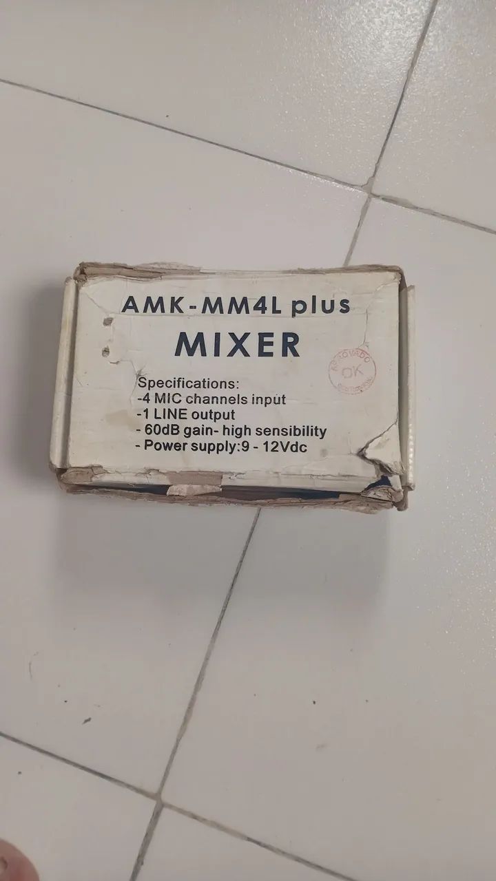 Mixer para microfone e amplificador  - Foto 5