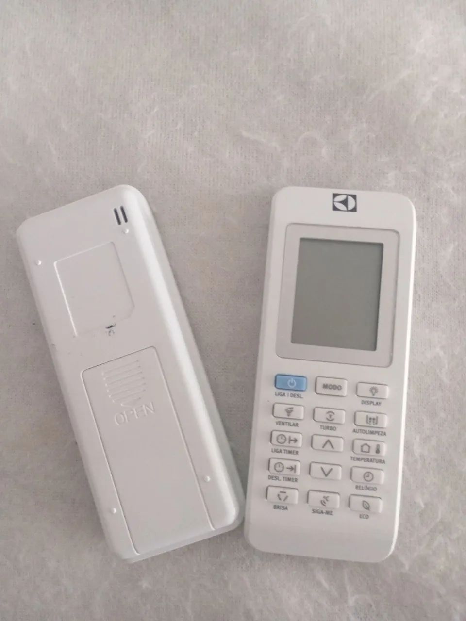 Controle remoto para ar-condicionado compatível com diversos modelos Electrolux 