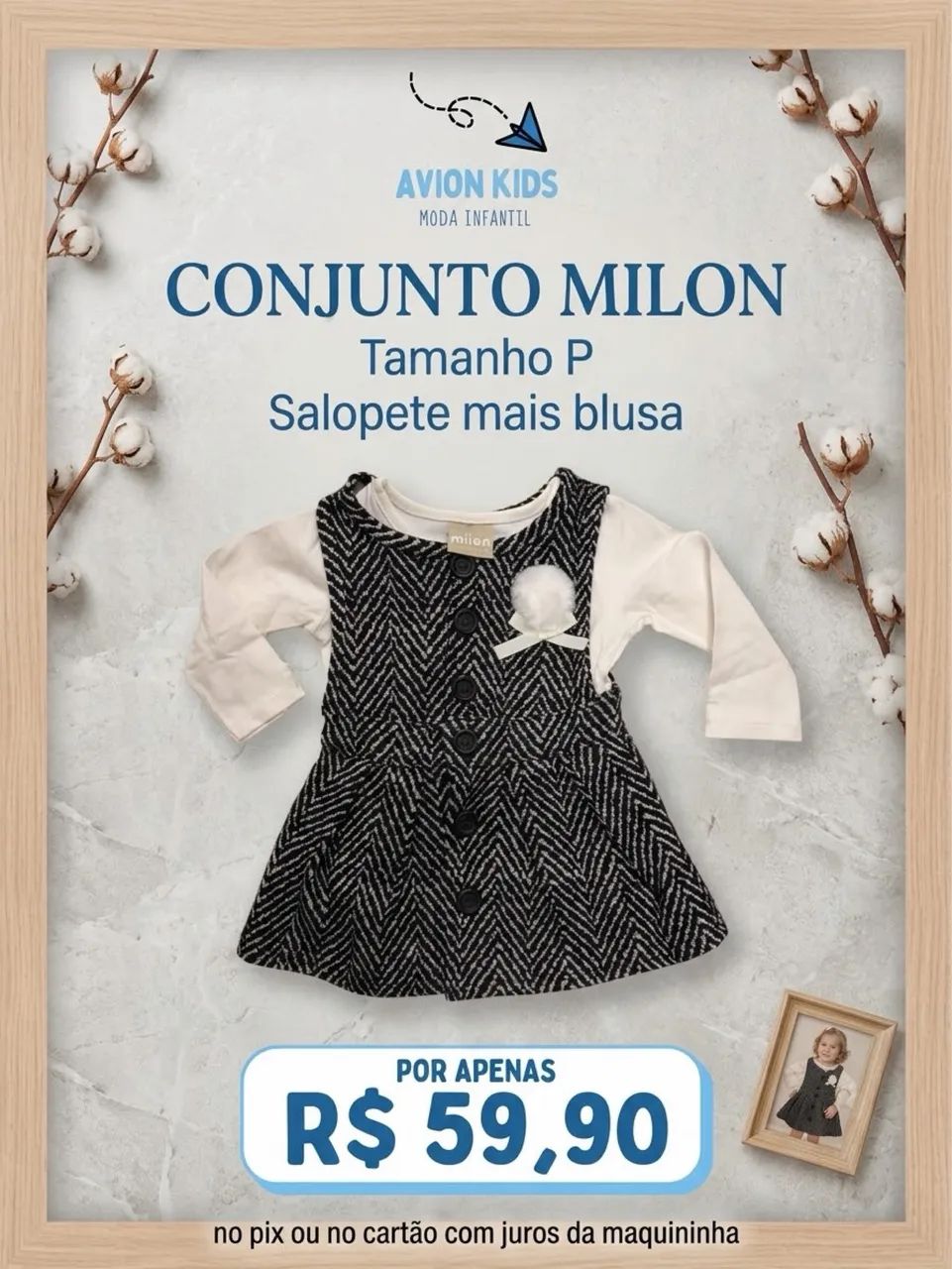 Roupas Infantis - Líquida  - Foto 2