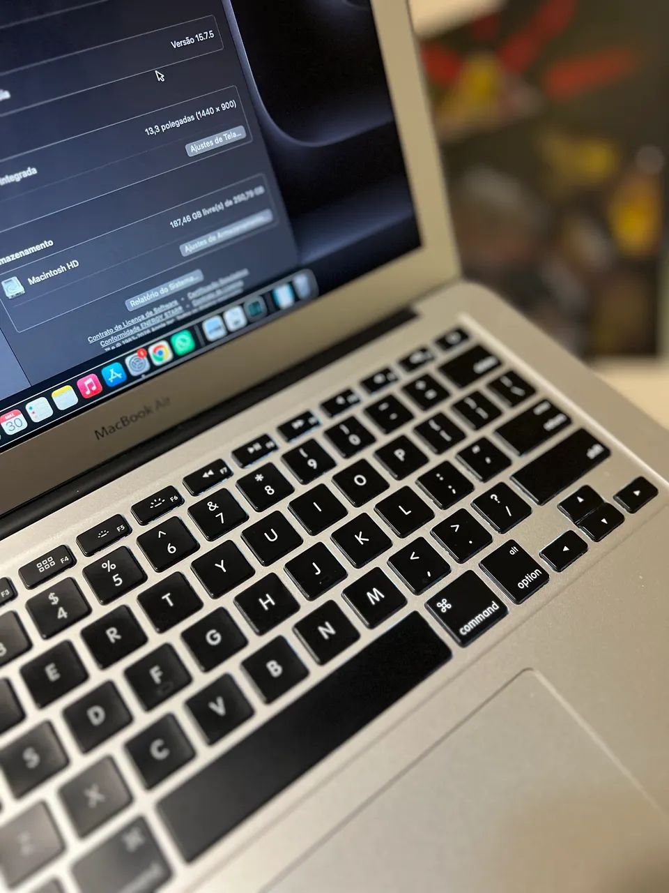 Apple MacBook Air 2017 core i5 8GB 256SSD - impecável - Notebooks