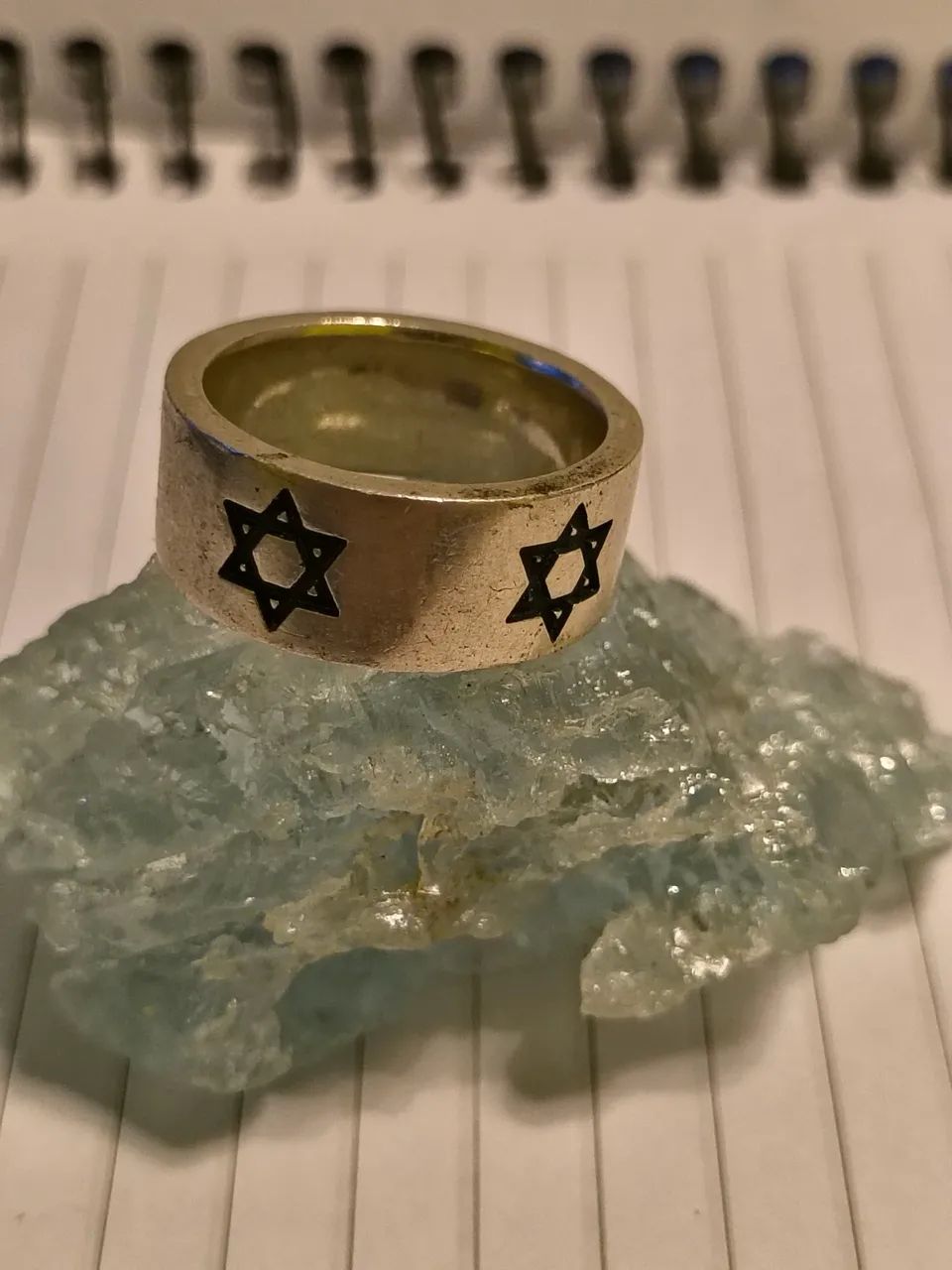Anel Estrela de Davi Prata 925