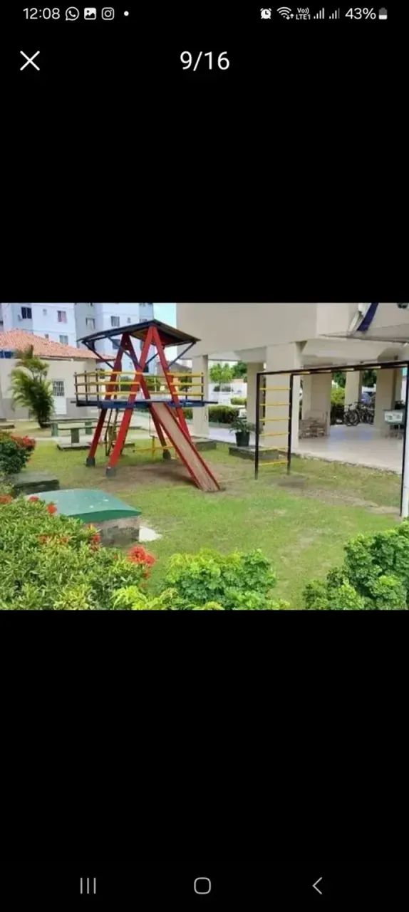 Norte Brasileiro, Vendo no Edifício, apro MOBILIADO,  C/ 2/4 s/1 suite - Foto 4