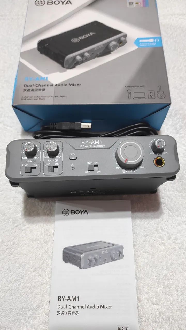 Interface de áudio BOYA! - Foto 4