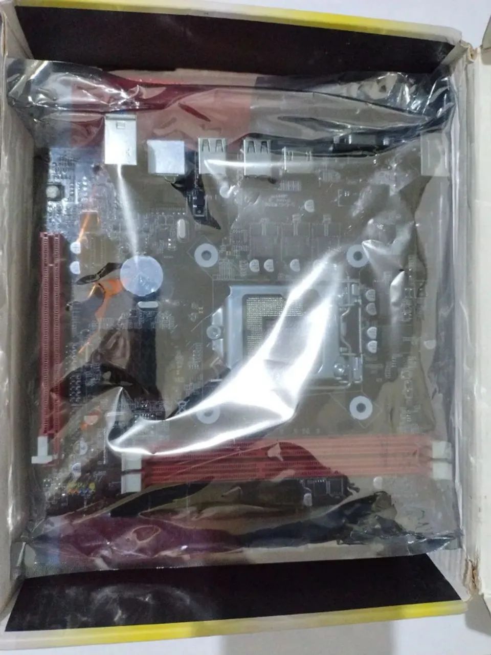 Kit placa mãe, processador core I3 e memória, promoção - Foto 4