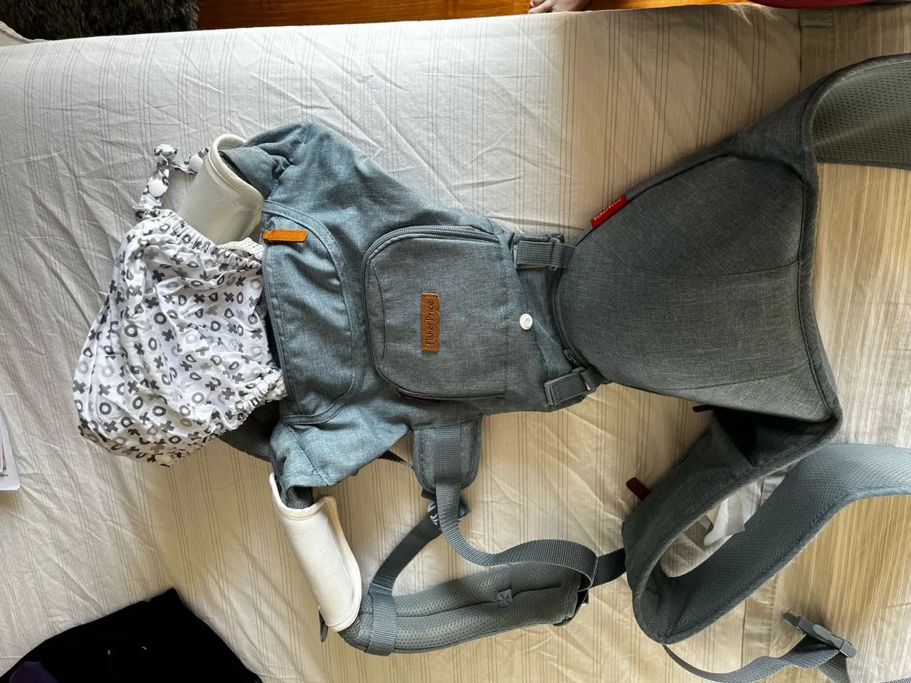 Canguru Fisher Price cinza  - Foto 4
