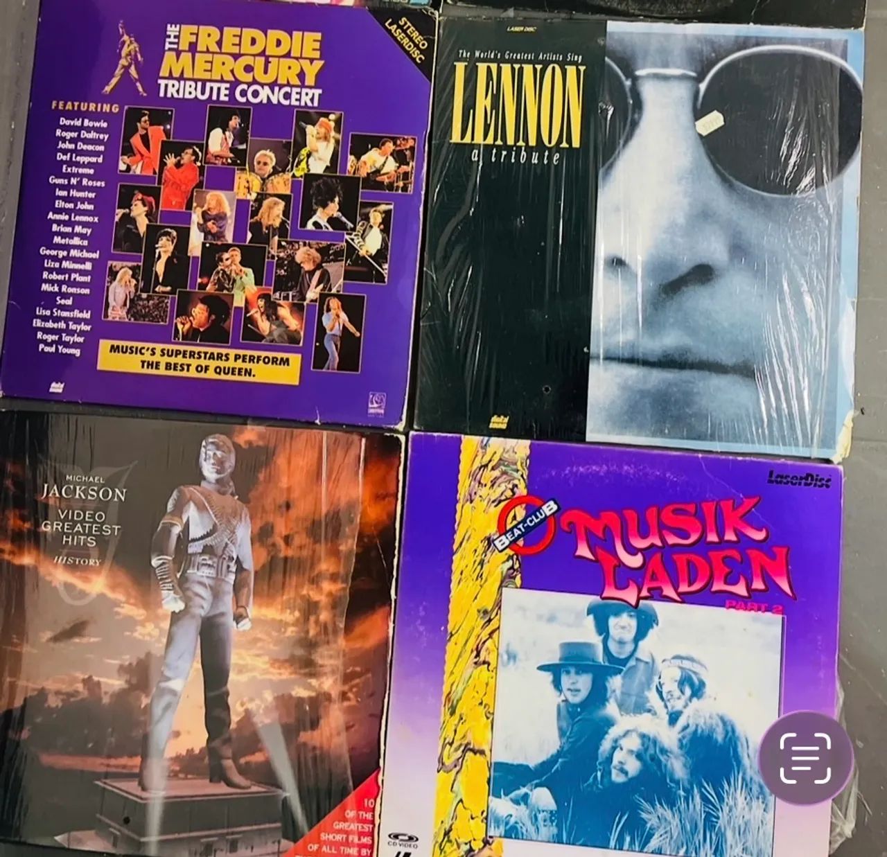 Lote LaserDisc Rock & Pop Clássico - Elvis, Rolling Stones, Michael Jackson e mais! - Foto 2
