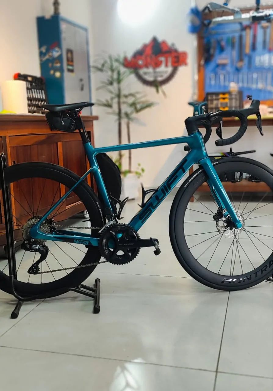 Bicicleta road speed carbono