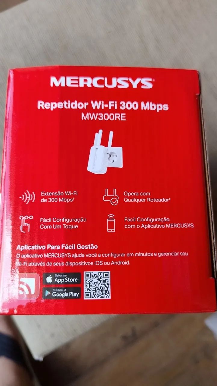 Repetidor Wi-Fi Mercusys 300Mbps MW300RE - Foto 5