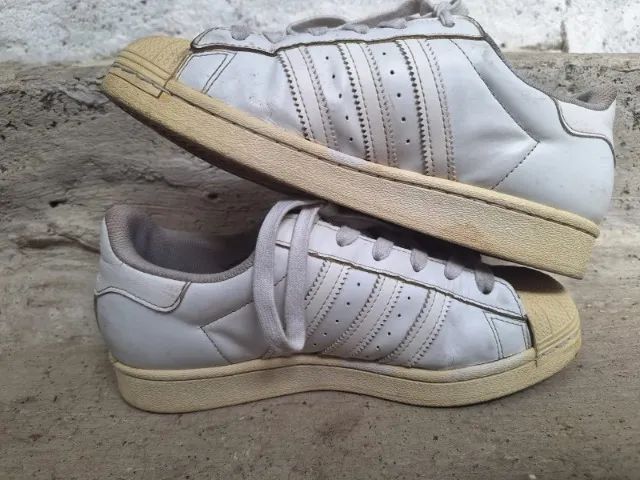 tenis adidas superstar branco 35 - Foto 5