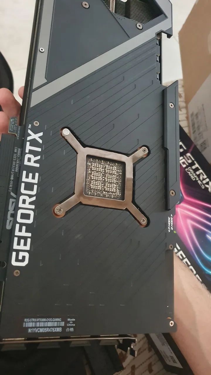 Placa de Video Rtx 3080 12gb OC RogStrix - Foto 3