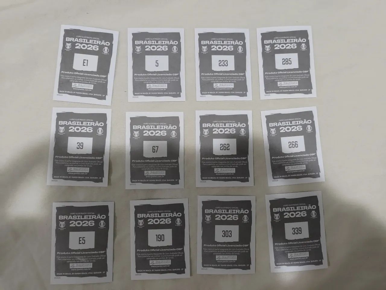 Figurinhas do brasileirão 2026 para troca - Foto 2