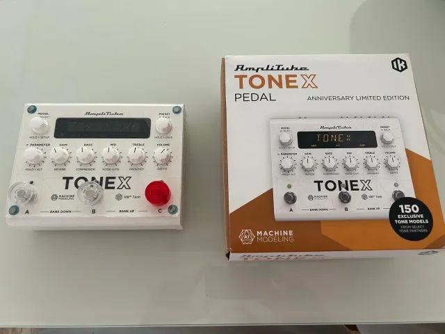 TONEX MAX PEDAL BRANCO (Anniversary) - Instrumentos musicais