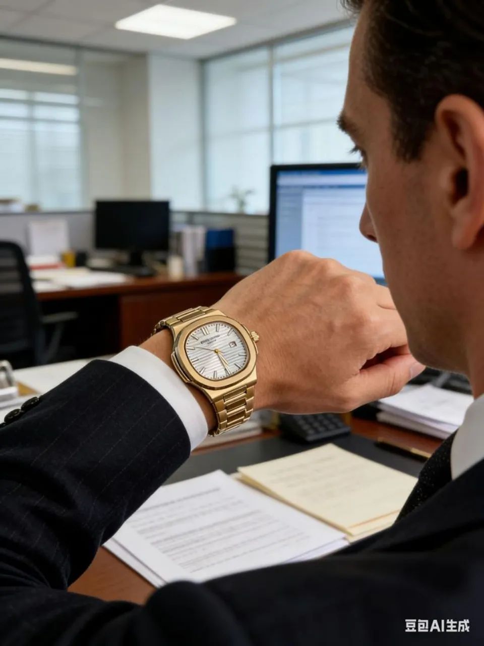 Relógios patek Phillip inoxidável dourados - Foto 5