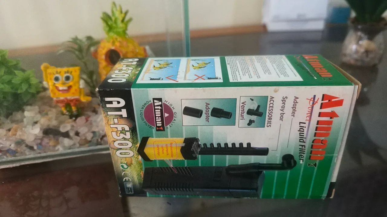 Aquário com bomba e acessórios. - Foto 2