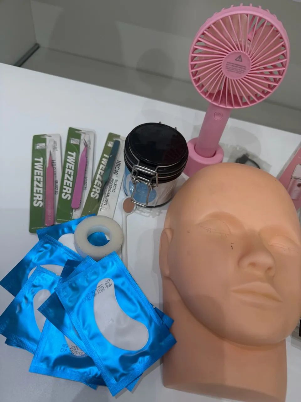 Kit para treino de extensões de cílios  - Foto 2