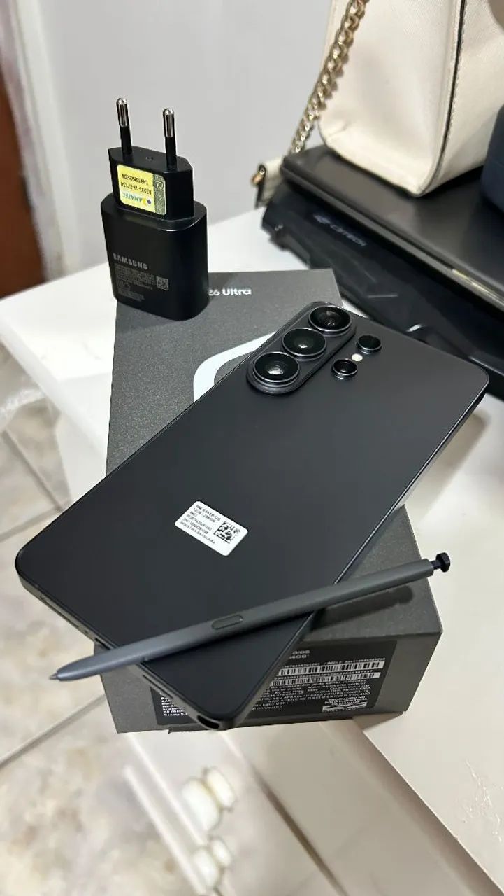 S26 ultra preto 256gb NF+CAIXA - Foto 3