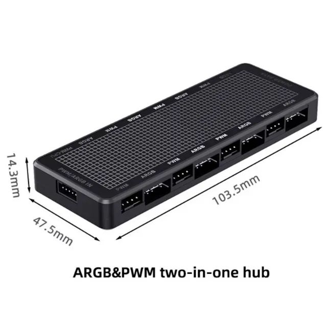 Controladora TEUCER Argb, Pwm, 8+8 Portas, 5V 3pin, 12x 4,90 - Foto 5