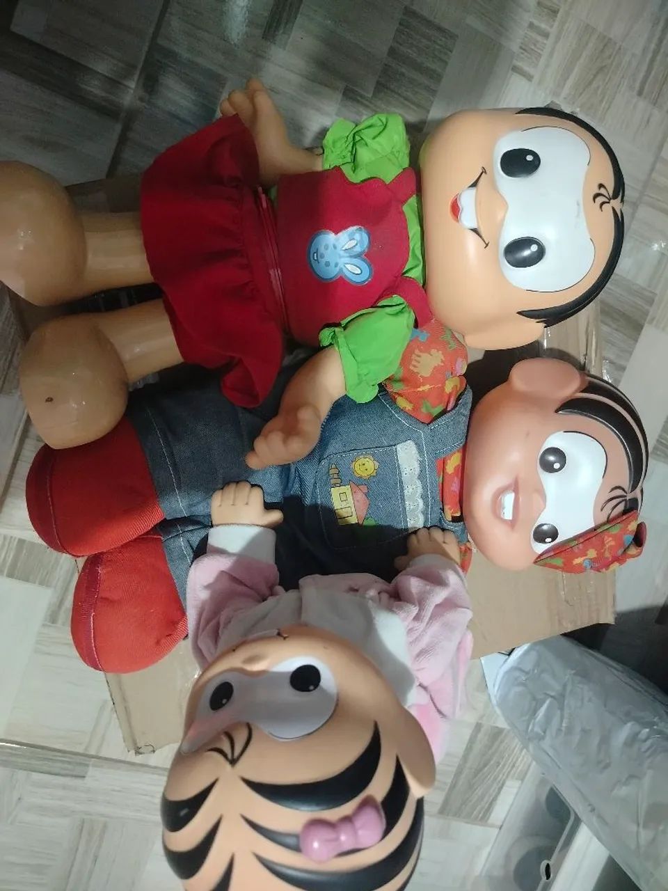 Kit Bonecas Mônica - Turma da mônica  - Foto 2