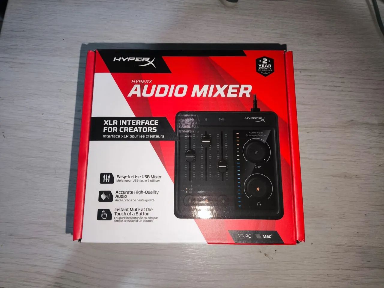 LACRADO HyperX Mixer de áudio