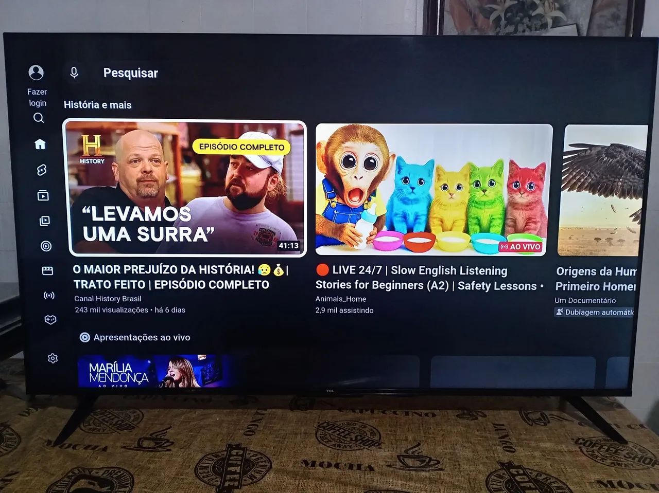 Tv TCL 55 polegadas 