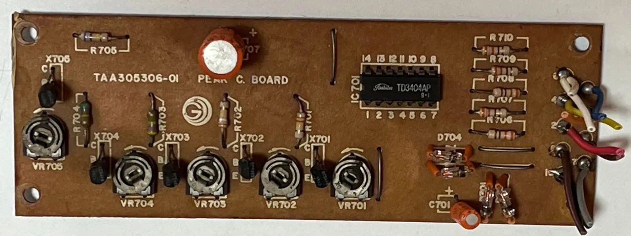 Tape Deck Gradiente CD-3500 - PCI de Controle de Pico