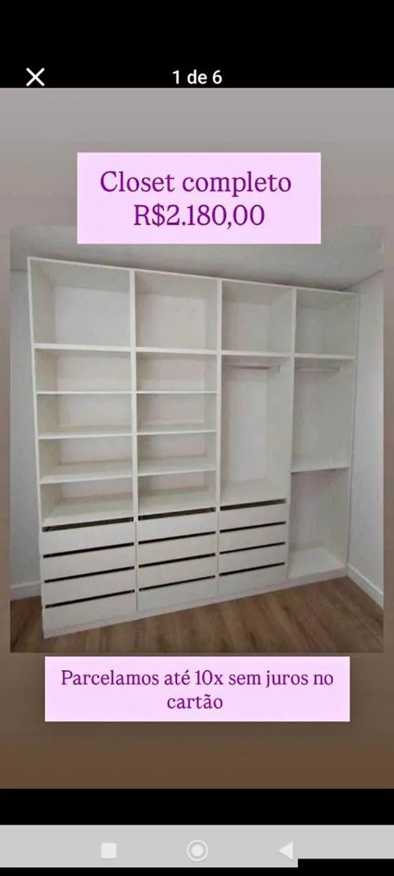 Closet Completo 
