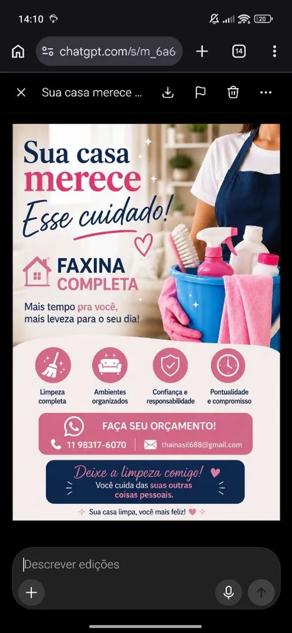 Diarista ou mensalista 