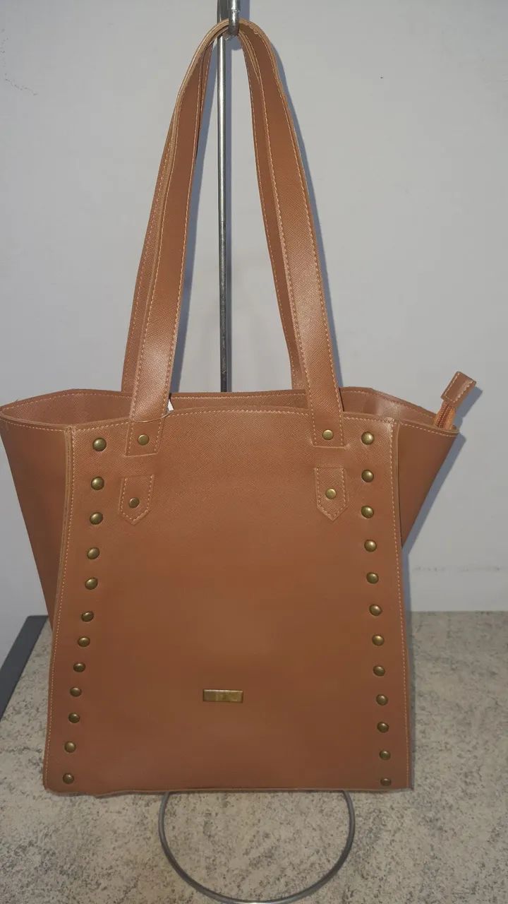 Bolsa grande em sintético 