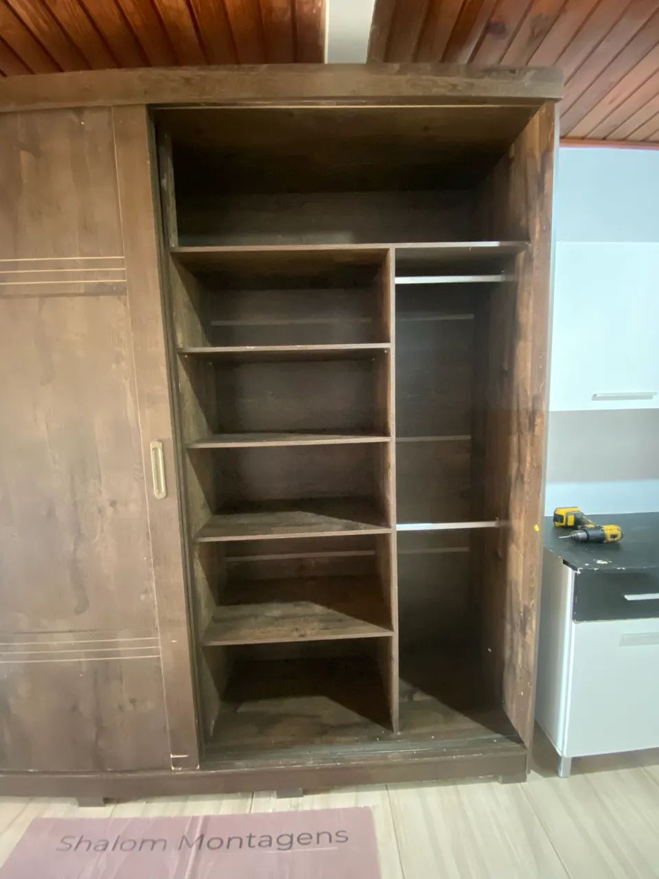 Guarda roupa de casal mdf  - Foto 3