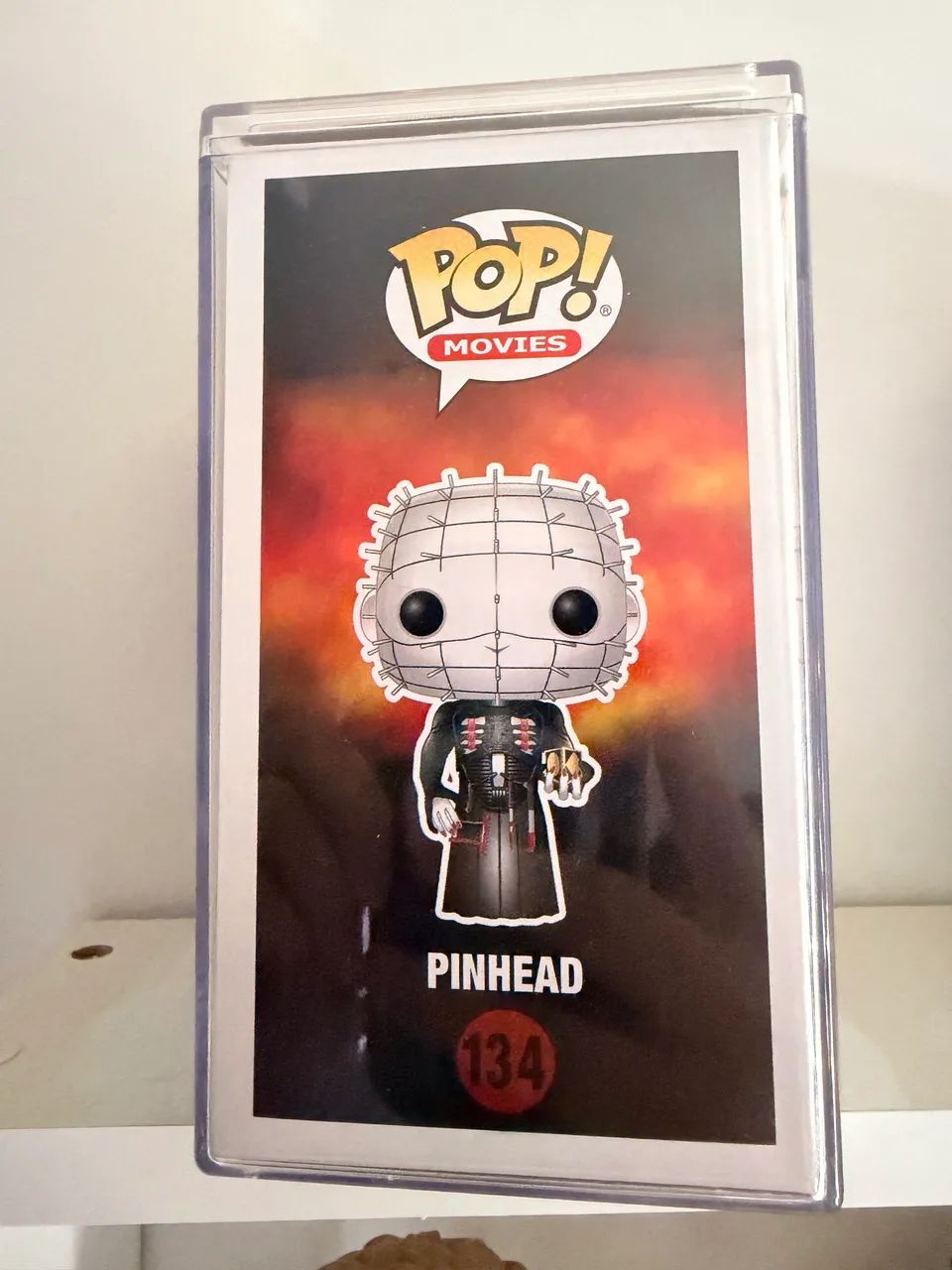 Funko Pop Pinhead #134 - Hellraiser III - Autografado por Doug Bradley - Com Case Protetor - Foto 5