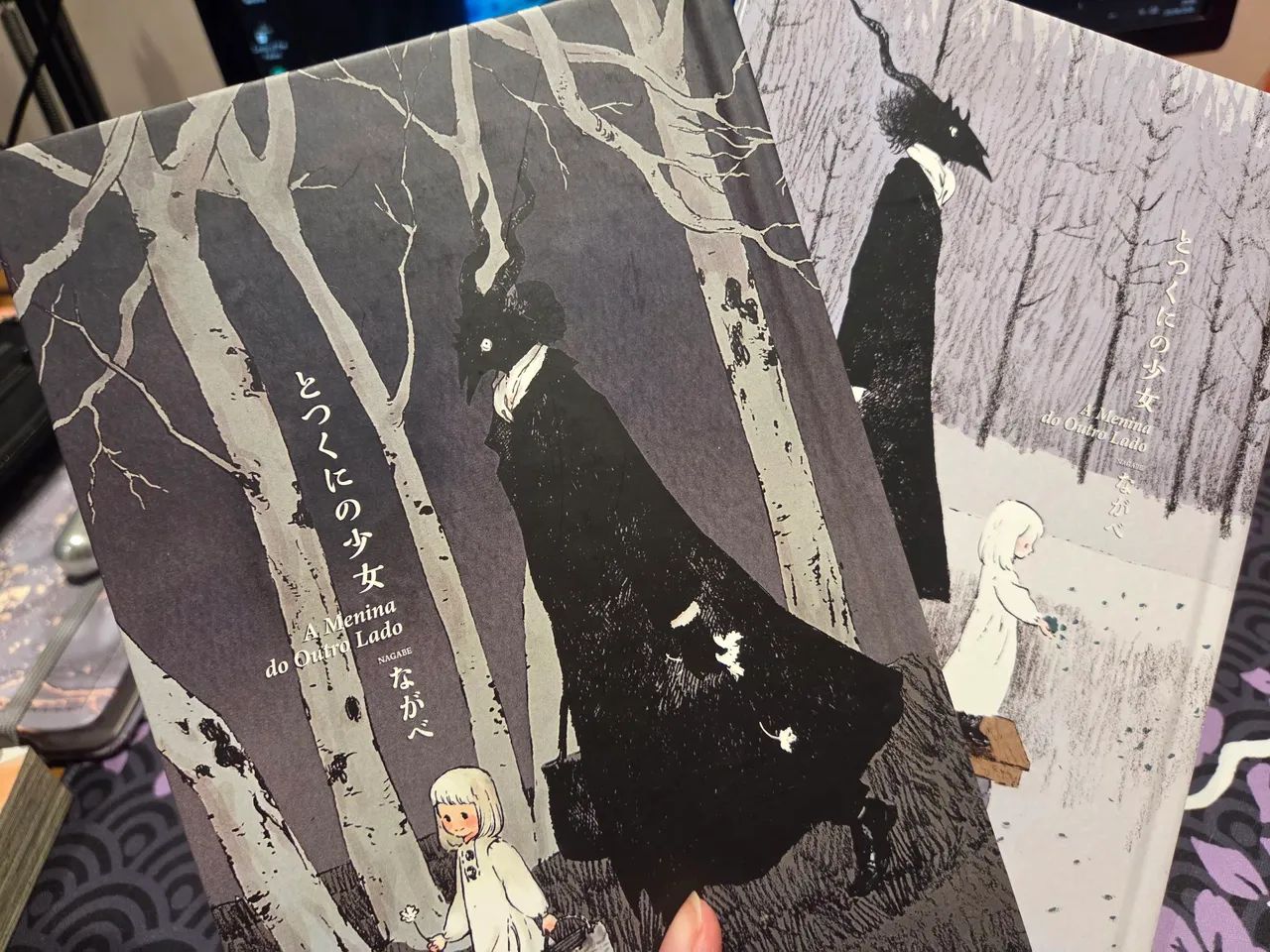 Volume 1 e 2 de A Menina do Outro Lado