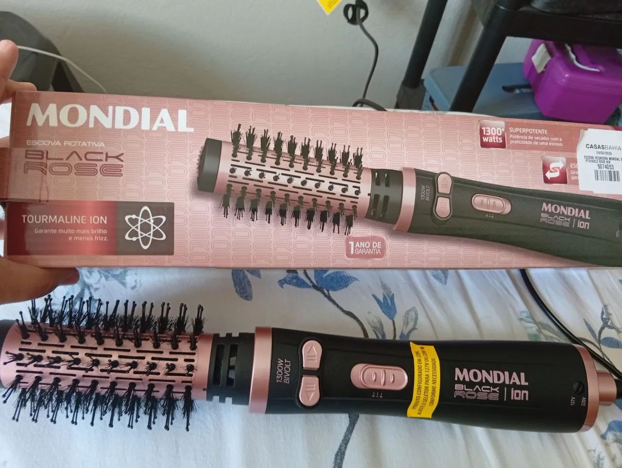 Escova secadora rotativa nova 