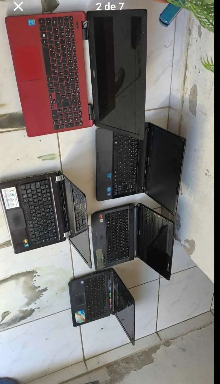 LOTE DE NOTEBOOKs