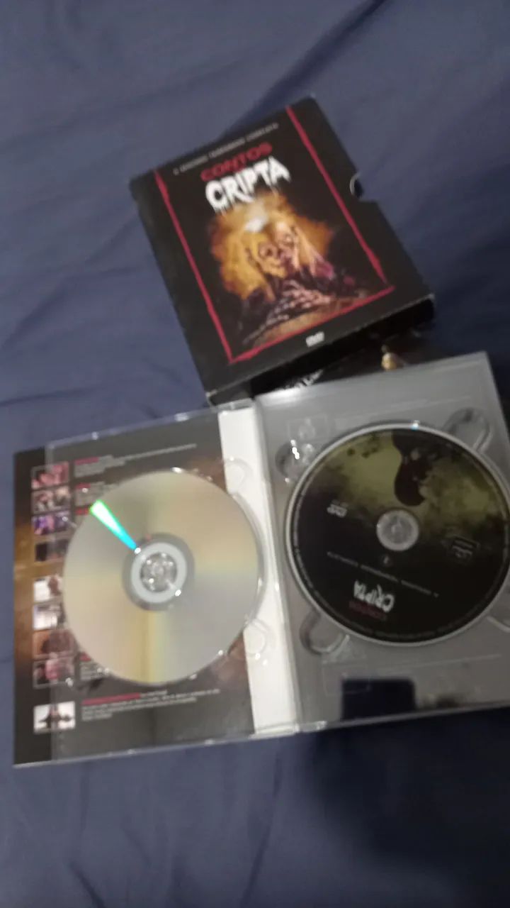 DVD contos da cripta 4 temporada box e mais a casa do espanto  - Foto 2