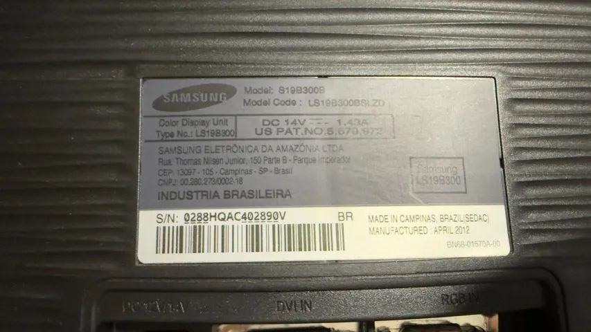 Monitor Samsung 19 polegadas LCD LED - Foto 2