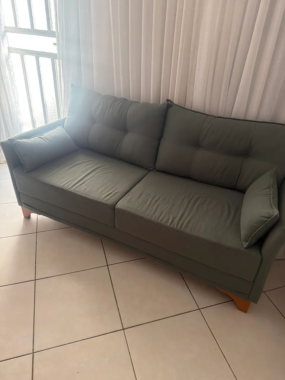 Sofá em linho - Foto 5