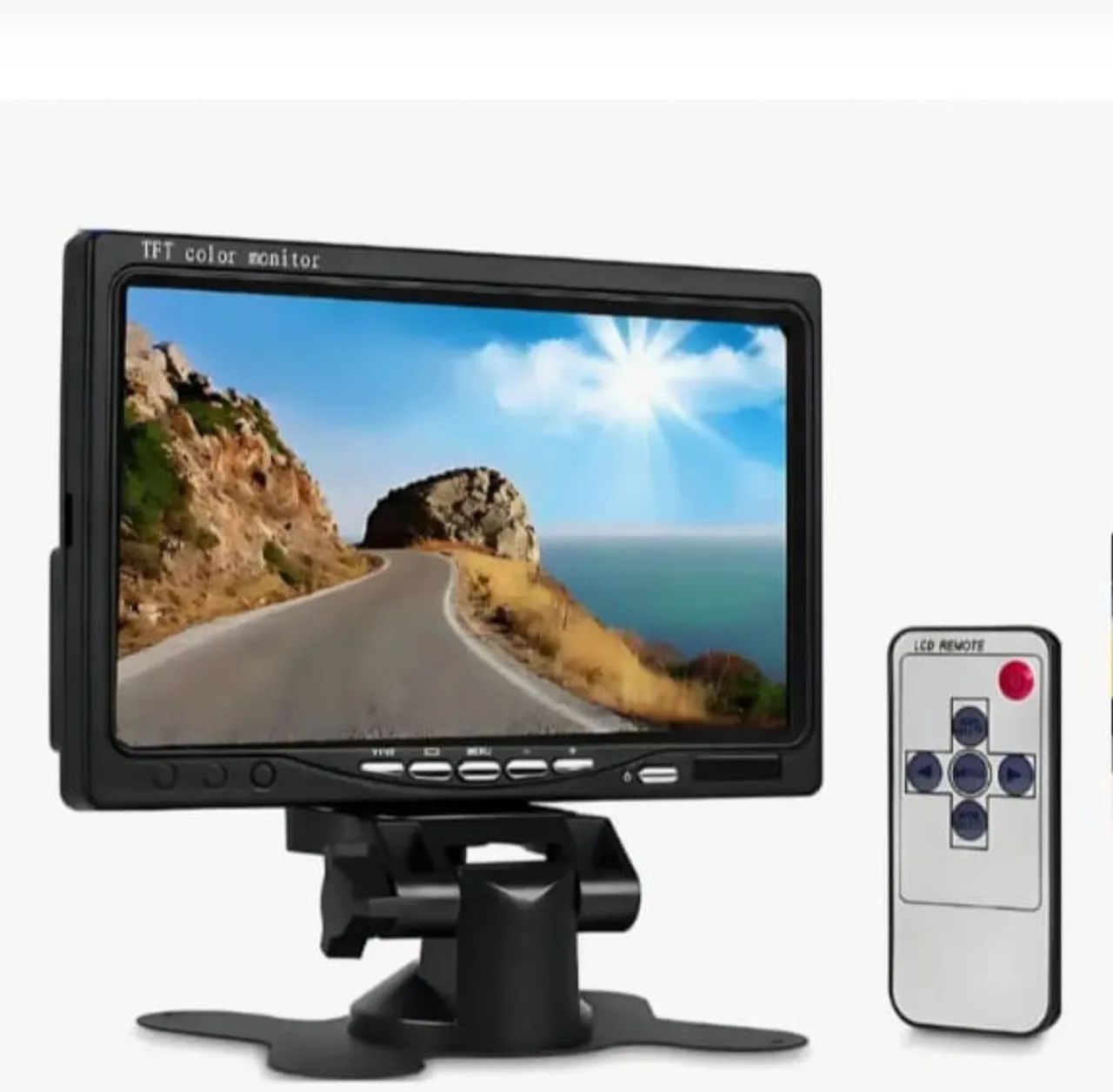 Monitor TFT Colorido de 7 polegadas 