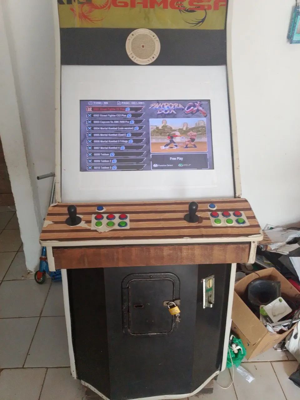 Fliperama Pandora box com mais de 2 mil jogos  - Foto 5