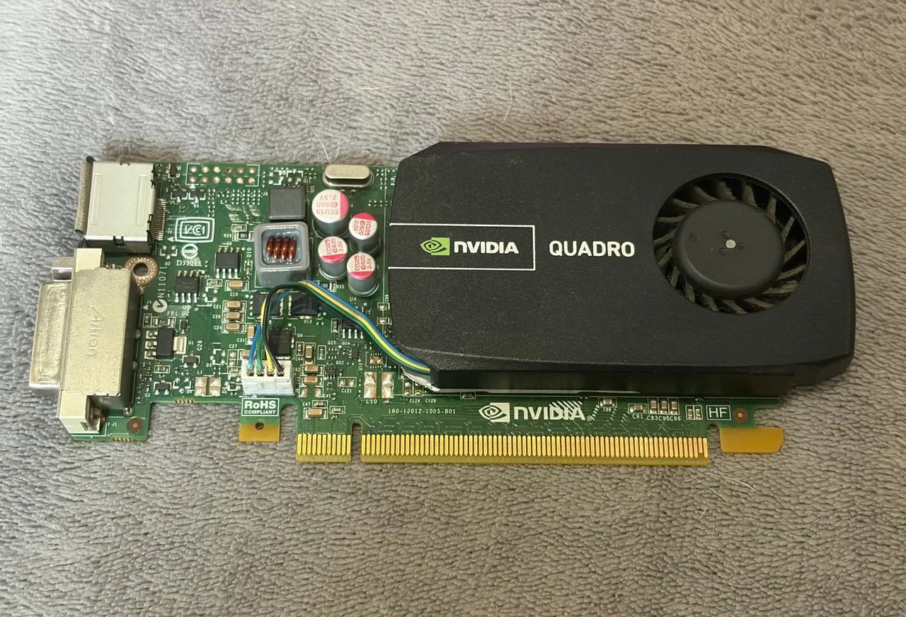 Placa de video Nvidia quadro 600