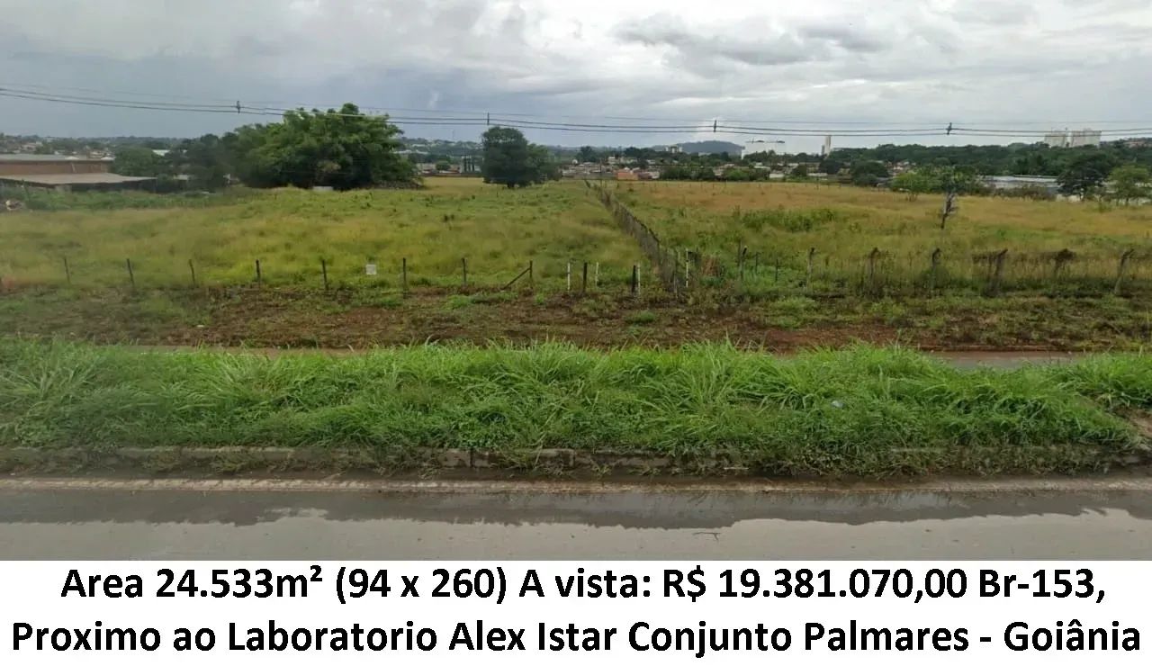 Leia a descrição: Area 24.533m² (Br-153) Conjunto Palmares - Goiânia - Foto 5
