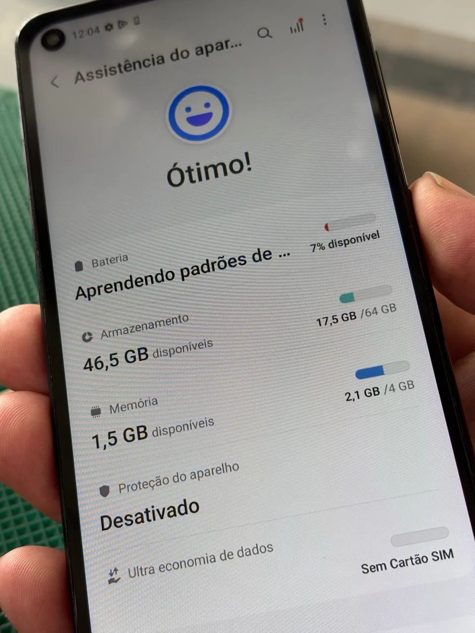 Samsung a21s azul / 64gb 