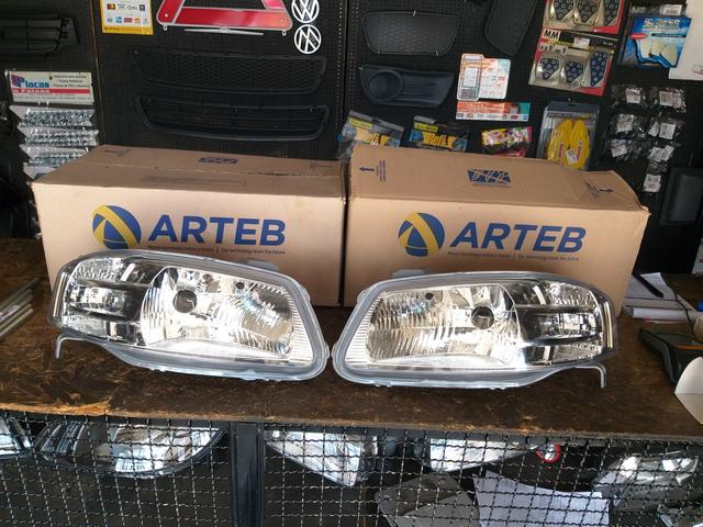 Farol Gol G4 Cromado Original