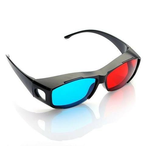 Óculos 3D Universal Azul e Vermelho Nvidia Vision - Realengo