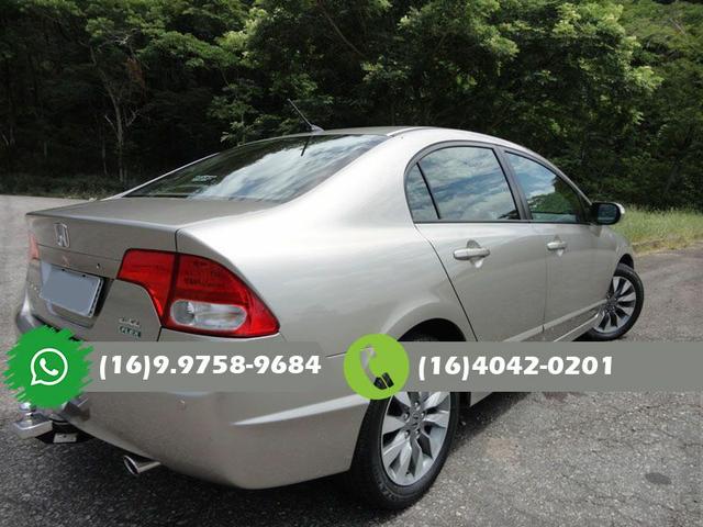 Honda new civic lxl 1.8 16v (couro) (aut) (flex) 2010/2010 - Foto 2