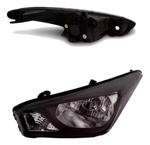 Farol hyundai hb20 mascara negra arteb 2012 2013 2014 2015 - Foto 3