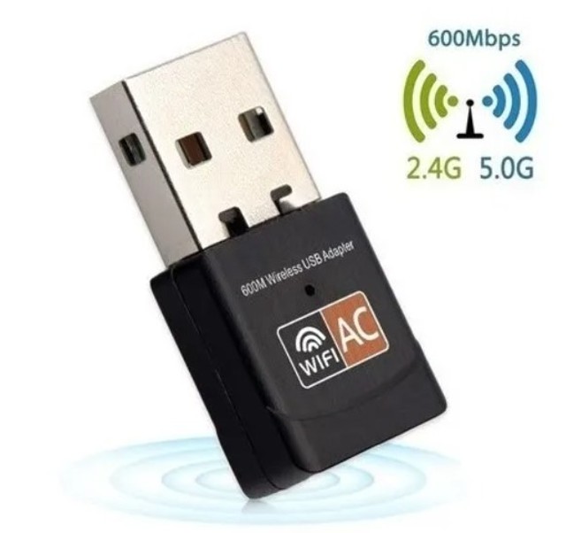 COD-AP94 Adaptador Wifi Dual Band 2.4 / 5Ghz 600mbps Wireless Ac 5G Automação  - Foto 2