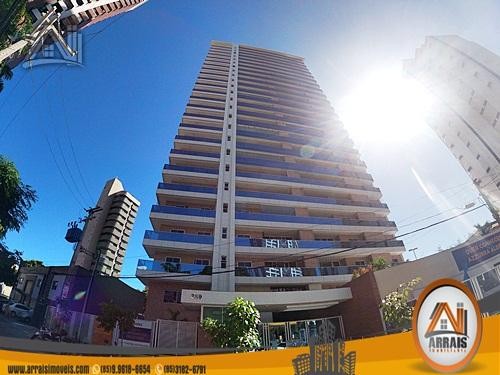 Apartamento com 3 dormitórios à venda, 129 m² por R$ 1.623.000,00 - Aldeota - Fortaleza/CE