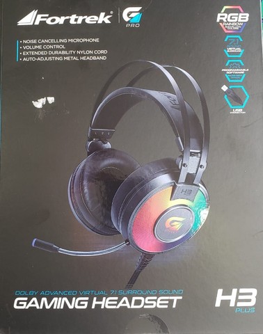 Headset Gamer 7.1 Surround Fortrek G Pro Led Rgb H3 Plus - Computadores e  acessórios - Muchila, Feira de Santana 1010740962 | OLX