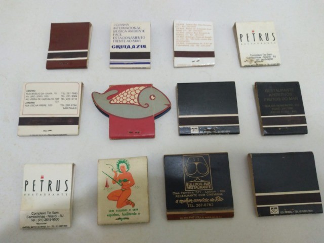 Caixas De Fósforo Antiga Restaurante La Mole -valor Unitário - Foto 2