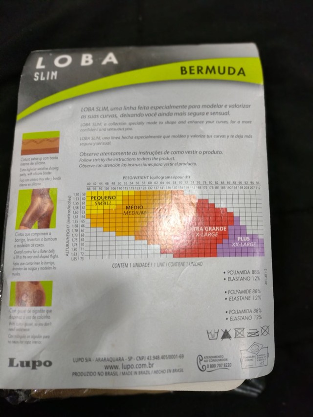 Bermuda loba da Lupo nova - Foto 2